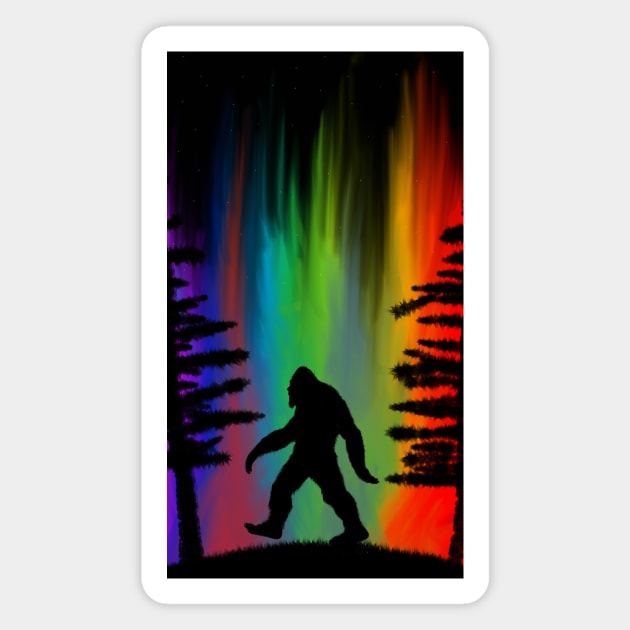 Bigfoot Magnet by timlewis